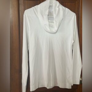 L.L. Bean White Long Sleeve Tee